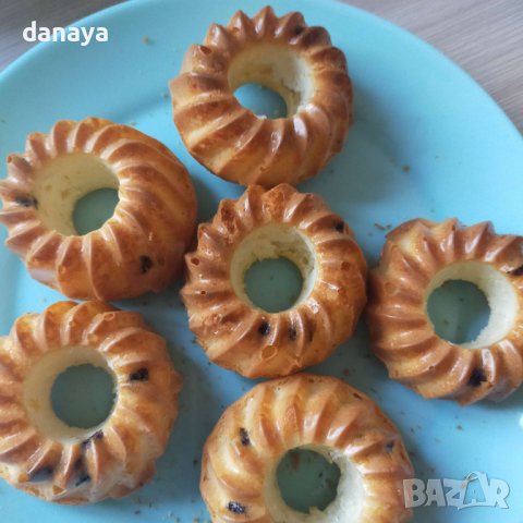 3904 Силиконови форми за мъфини, 6 броя, снимка 3 - Форми - 42841042