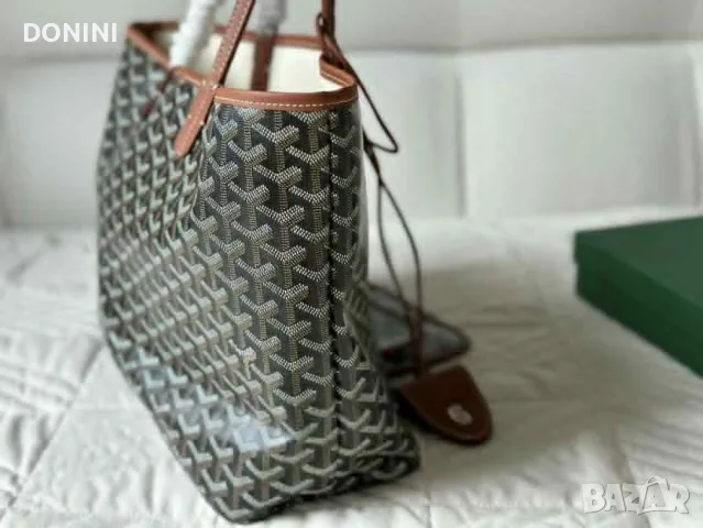 Goyard  Дамска чанта, кожа, снимка 4 - Чанти - 56287639