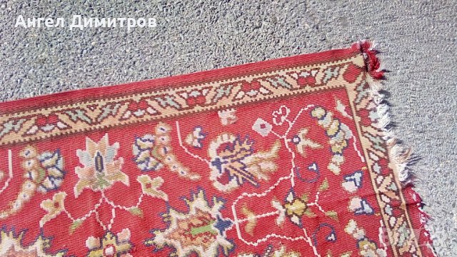Стар чипровски килим пътека , снимка 2 - Антикварни и старинни предмети - 38428669