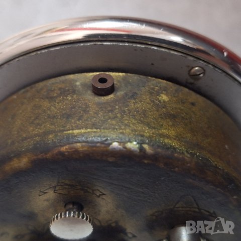 SLAVA (11rubis) СССР Часовник настолен, Механичен! Работещ!, снимка 6 - Антикварни и старинни предмети - 44494149