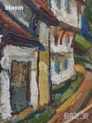 Картина "Село" , снимка 4 - Картини - 52195171