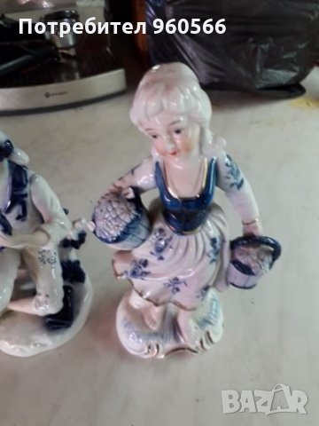 Две статуетки, снимка 2 - Антикварни и старинни предмети - 31621591