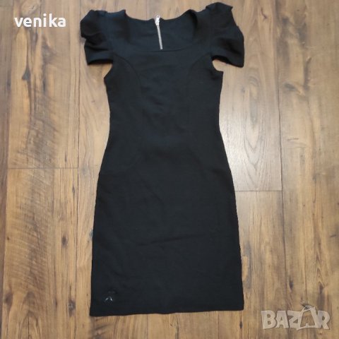 Официална черна рокля S размер , снимка 2 - Рокли - 39396904