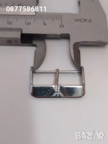 ОРИГИНАЛНА КАТАРАМА ЗА ЧАСОВНИК EMPORIO ARMANI ТОКА БЪКЕЛ ЧАСОВНИЦИ СТЪКЛО БАТЕРИЯ ПАТЕНТИ, снимка 7 - Каишки за часовници - 50260680