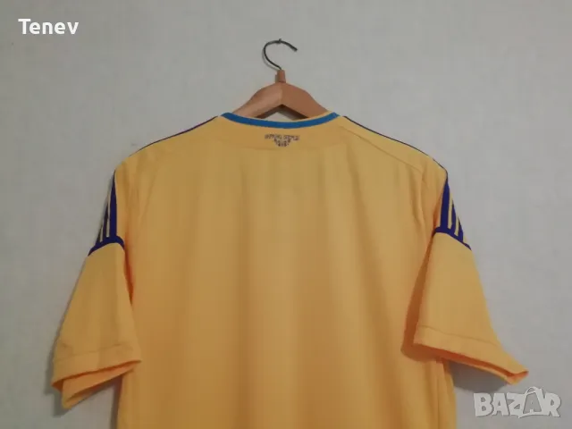Украйна оригинална тениска футболна фланелка Adidas Ukraine Euro 2012 XL , снимка 3 - Тениски - 49590527