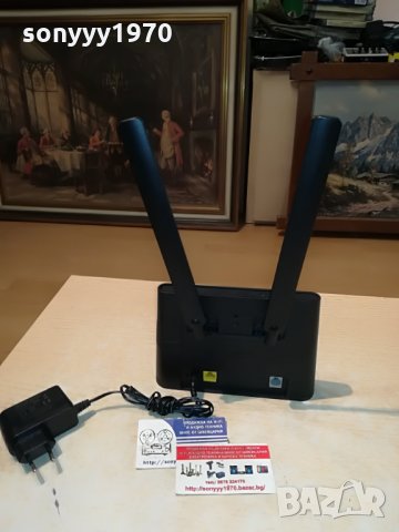 рутер с 2 антени за сим карта мтел 0608211204, снимка 6 - Мрежови адаптери - 33739728