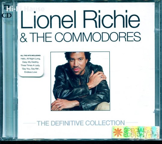 Lionel Richie & The Commodores-2cd, снимка 1 - CD дискове - 37711481