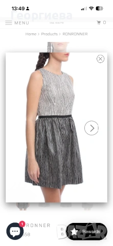 Рокля RONRONNER, снимка 2 - Рокли - 54190421