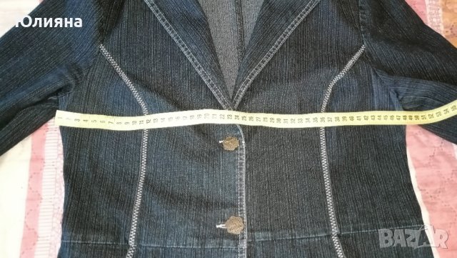 Дънково сако, снимка 3 - Сака - 42469446