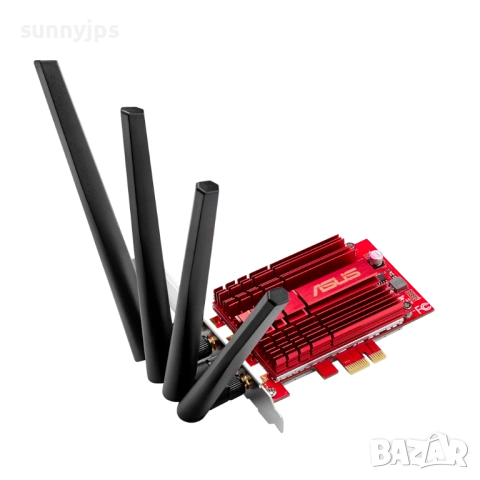 Asus PCE-AC88 Wi-Fi карта AC3100, снимка 6 - Мрежови адаптери - 54358594