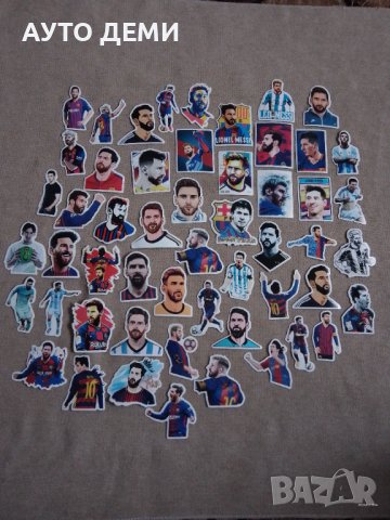 Цветни гланцирани самозалепващи стикери Лио Меси Lionel Messi - различни модели, снимка 8 - Аксесоари и консумативи - 40449347