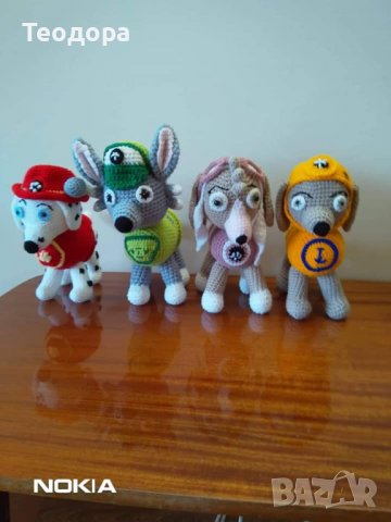 Плетени кученца "Пес патрул"
