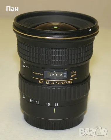 Широкоъгълен обектив Tokina AF-X Pro 12-24 SD (IF) DX за Canon