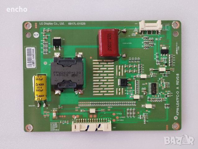 LED DRIVER BOARD 6917L-0152B KPW-LE47FC-O A REV0.6 от Philips 47PFH5609/88