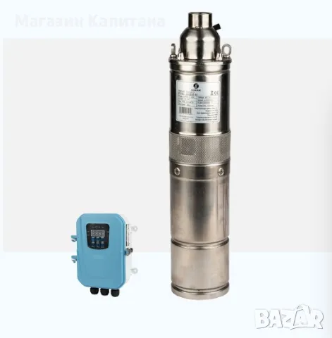 Соларна сондажна винтова помпа Gmax, 0.8 kW, 80 м, 5.8 м³/ч