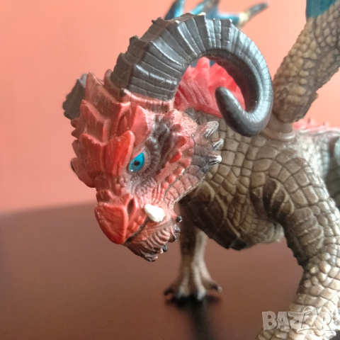 Колекционерска фигурка Schleich Dragon Battering Ram Дракон таран 70511 2014г, снимка 10 - Колекции - 44820356