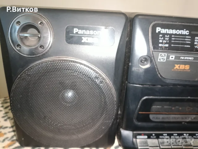 Стерео радиокасетофон PANASONIC RX-CS720, снимка 3 - Радиокасетофони, транзистори - 56541330