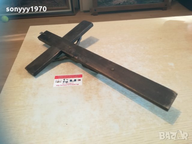 поръчан-тежък масивен кръст-мед/месинг 2301211906, снимка 16 - Колекции - 31530573