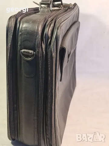 луксозен кожен бизнес куфар Bree, снимка 4 - Куфари - 49216853