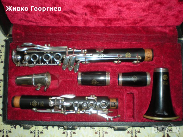 Кларинет Selmer10 пълен бьом, снимка 1 - Духови инструменти - 40521335