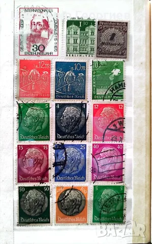 Малък класьор с марки /Германия/.  К.1, снимка 3 - Филателия - 48268546