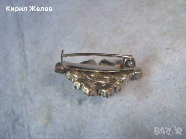 СКЪПОЦЕННА КРИСТАЛНА СРЕБРИСТА АРТ БРОШКА 27413, снимка 5 - Други - 37752083