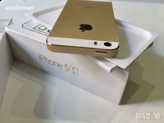 Apple iPhone 5S 16Gb GOLD Фабрично отключен, снимка 4 - Apple iPhone - 38916271