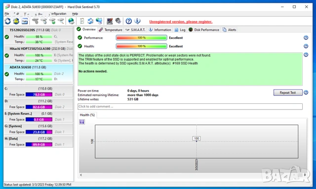 Custom SSD 128 GB тема Star Wars, снимка 7 - Твърди дискове - 54124765