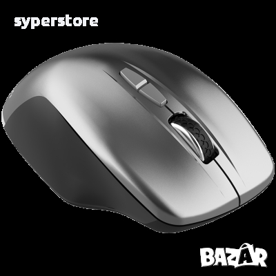 Мишка Безжична CANYON CNS-CMSW21DG 1600dpi 7btn Тъмно сива LED сензор Технология Blue LED, снимка 3 - Клавиатури и мишки - 36506143