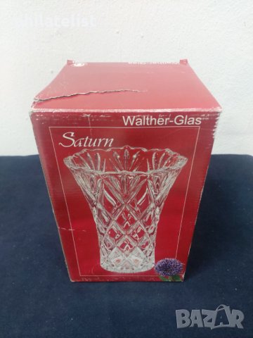 Walther Glas - Blue - Ваза, снимка 2 - Вази - 40357619