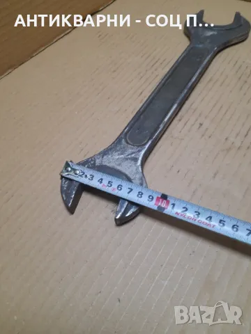 Соц Стар Гаечен Ключ 41/46мм Тегло 1.100кг., снимка 8 - Антикварни и старинни предмети - 48840889