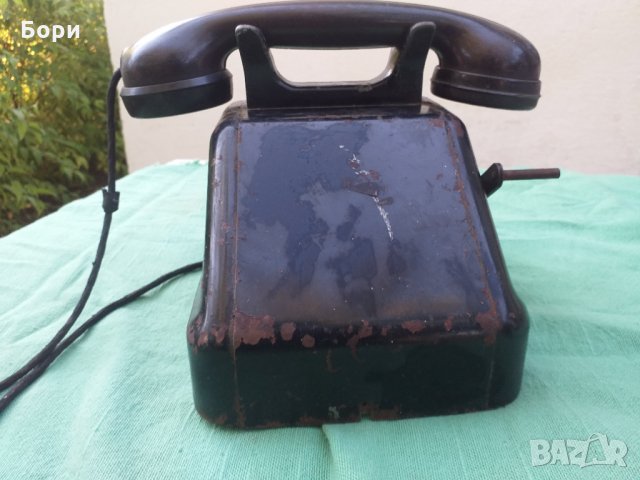 SABA 1946г Телефон с манивела, снимка 3 - Стационарни телефони и факсове - 34542473