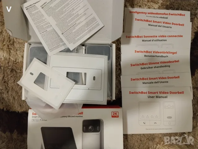 Интелигентен видео звънец SwitchBot, снимка 8 - IP камери - 56152698