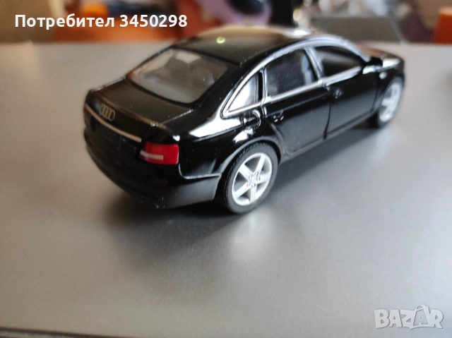 Метална количка Ауди А6, снимка 4 - Колекции - 53930479