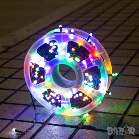 Водоустойчиви коледни LED лампички „Звездно небе“ – 50 метра, 240 светлини 🎄✨, снимка 2 - Други - 51990869