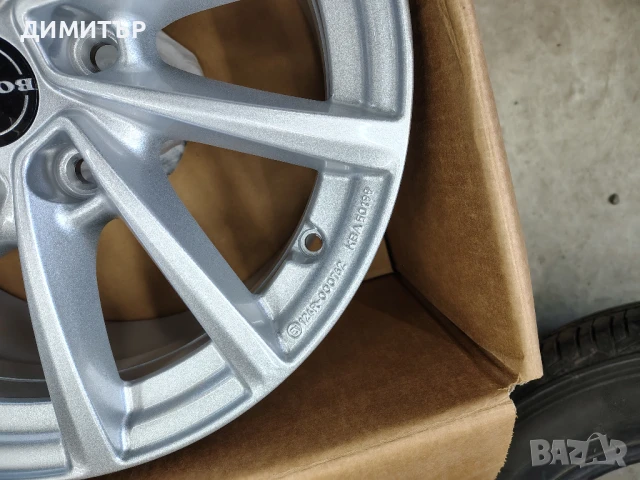 2бр.НОВИ АЛУМИНИЕВИ ДЖАНТИ 16ки BORBET 5x112 7j et52 за VW, снимка 6 - Гуми и джанти - 51239745