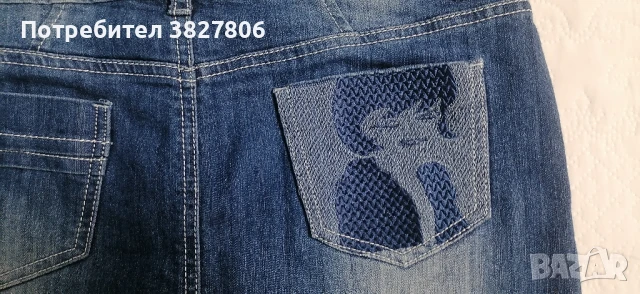 Дънкова пола, снимка 5 - Поли - 50659262