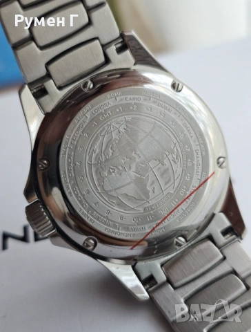 Нов Venezianico Nereide GMT, 200м, автомат, пълен комплект, бартер, снимка 7 - Мъжки - 54320388