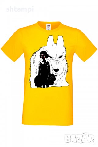 Мъжка тениска Princess Mononoke,Анимация,игра,Празник,Повод, снимка 10 - Тениски - 37951020