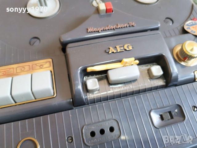 AEG-TUBE-ВНОС SWISS 1112251404, снимка 12 - Ресийвъри, усилватели, смесителни пултове - 52735507