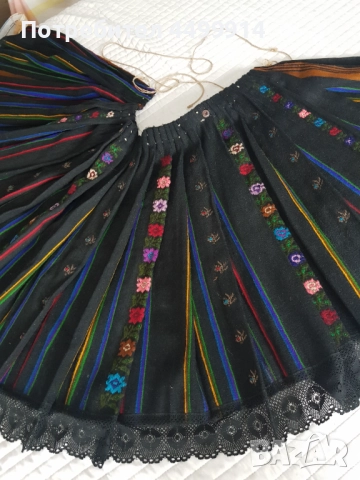 Стар вълнен бръчник,пищимал за носия, снимка 7 - Антикварни и старинни предмети - 52534800