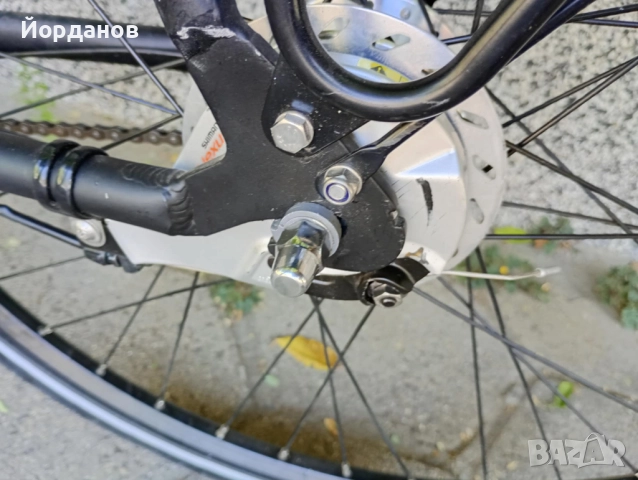 Мъжки градски велосипед ALDO C7, 28 цола XXL-65 см, снимка 8 - Велосипеди - 51796262