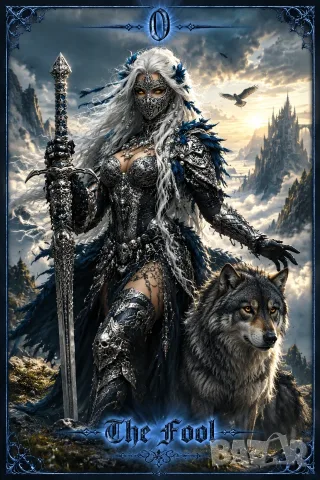 Колода Таро "The she-wolf", снимка 6 - Таро карти - 56547846
