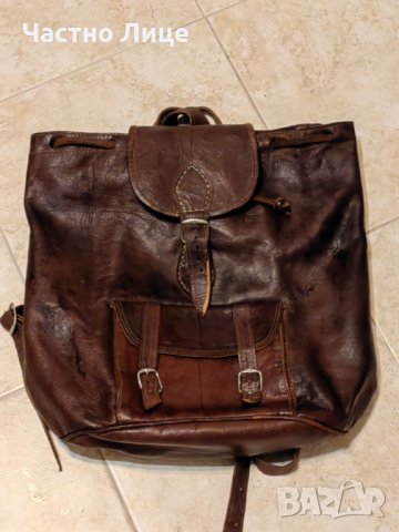 Разкошна Голяма Раница от Мека Естествена Кожа, снимка 1