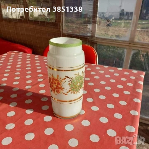 Вази, кани ,чайник,кристален съд Бохемия за захар и бонбони,старинки всякакви, снимка 5 - Аксесоари за кухня - 52177012