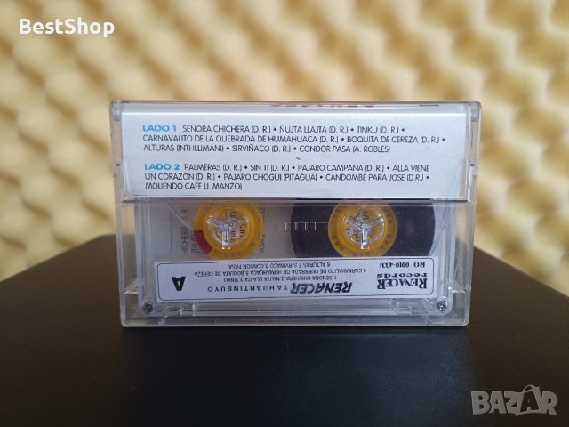 Renacer Bolivia - Tahuantinsuyo, снимка 2 - Аудио касети - 44275065