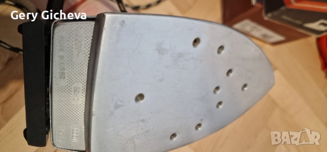 Стара руска ютия работеща, снимка 2 - Антикварни и старинни предмети - 52397284