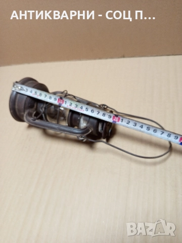 Стара Малка Немска Газена Лампа Фенер. , снимка 11 - Антикварни и старинни предмети - 52171611