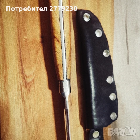 Стар масивен и здрав нож, снимка 10 - Други ценни предмети - 51427164