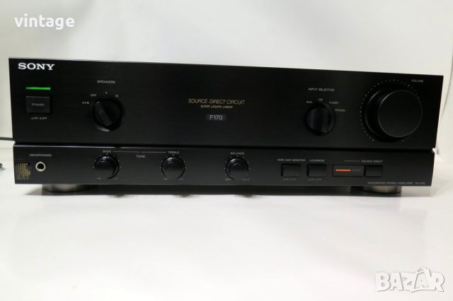Sony TA-F170, снимка 4 - Ресийвъри, усилватели, смесителни пултове - 42812259